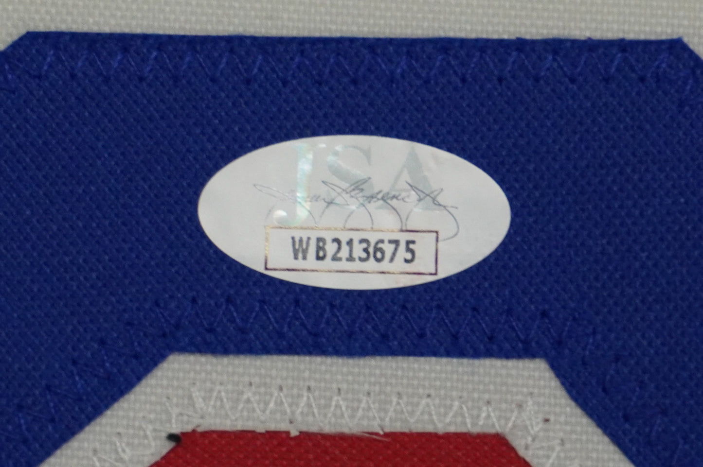 CODY BRADFORD TEXAS RANGERS SIGNED Sewn Jersey W/23 WS Champ JSA COA