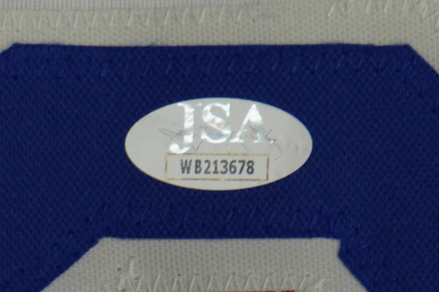 CODY BRADFORD TEXAS RANGERS SIGNED Sewn Jersey W/23 WS Champ JSA COA