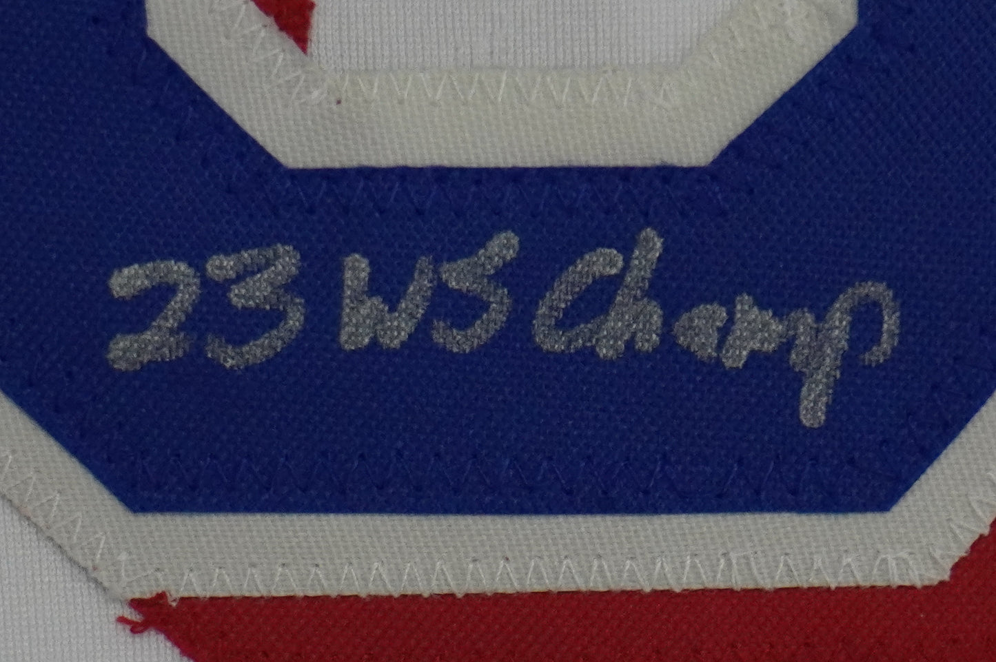 CODY BRADFORD TEXAS RANGERS SIGNED Sewn Jersey W/23 WS Champ JSA COA