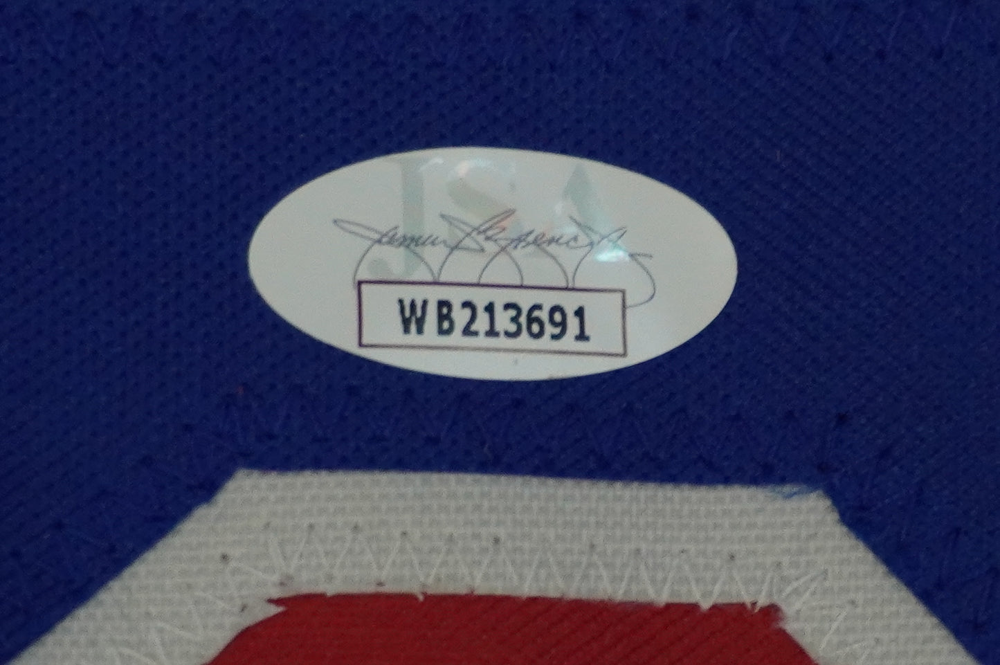 CODY BRADFORD TEXAS RANGERS SIGNED Sewn Jersey W/23 WS Champ JSA COA