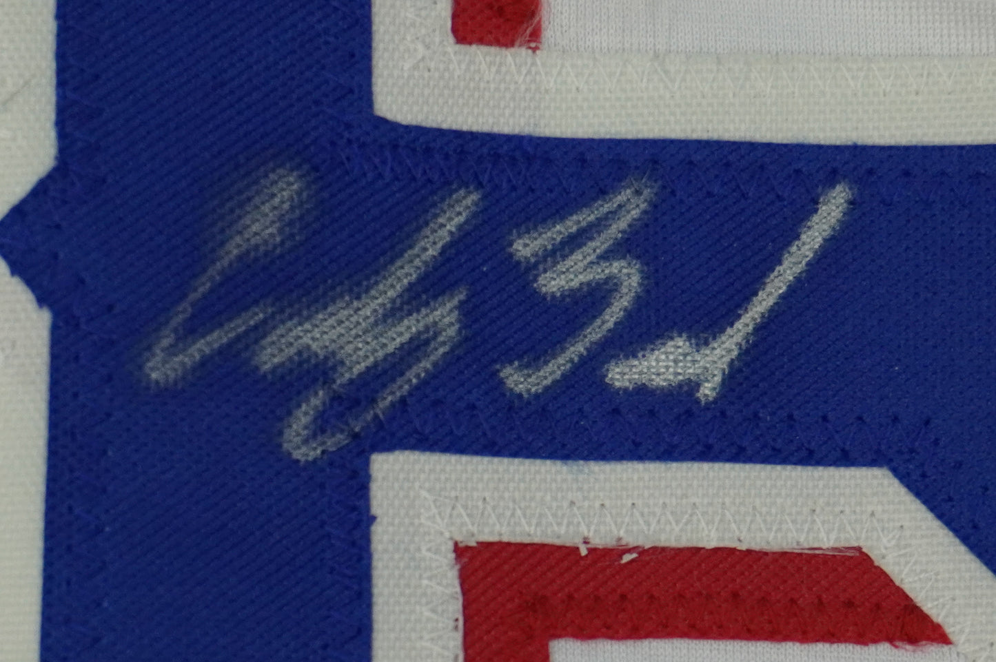 CODY BRADFORD TEXAS RANGERS SIGNED Sewn Jersey W/23 WS Champ JSA COA
