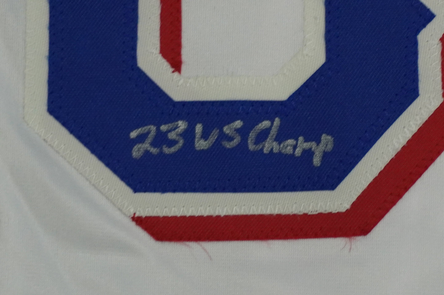 CODY BRADFORD TEXAS RANGERS SIGNED Sewn Jersey W/23 WS Champ JSA COA