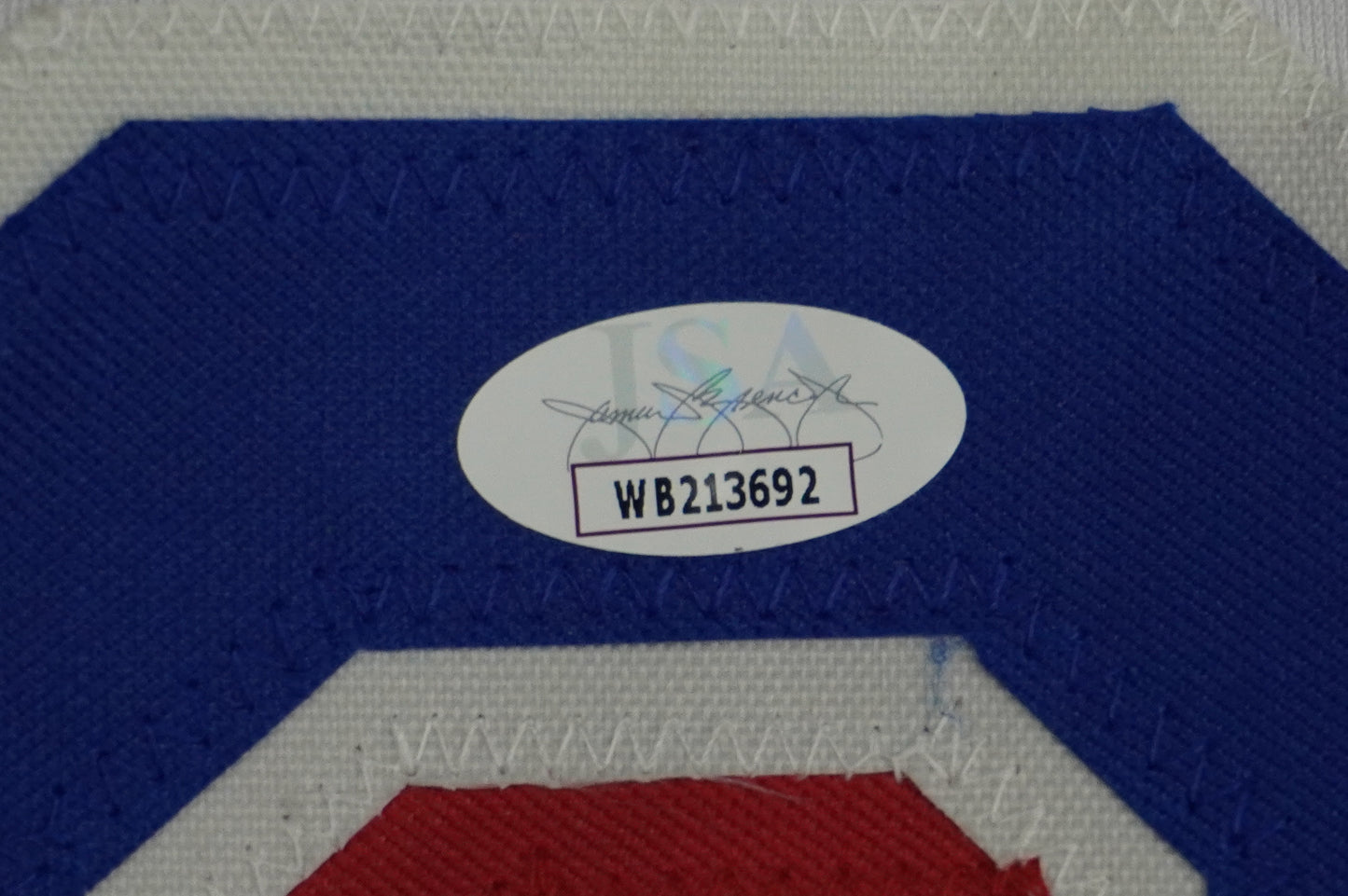 CODY BRADFORD TEXAS RANGERS SIGNED Sewn Jersey W/23 WS Champ JSA COA