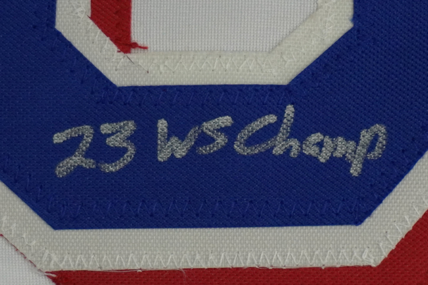CODY BRADFORD TEXAS RANGERS SIGNED Sewn Jersey W/23 WS Champ JSA COA