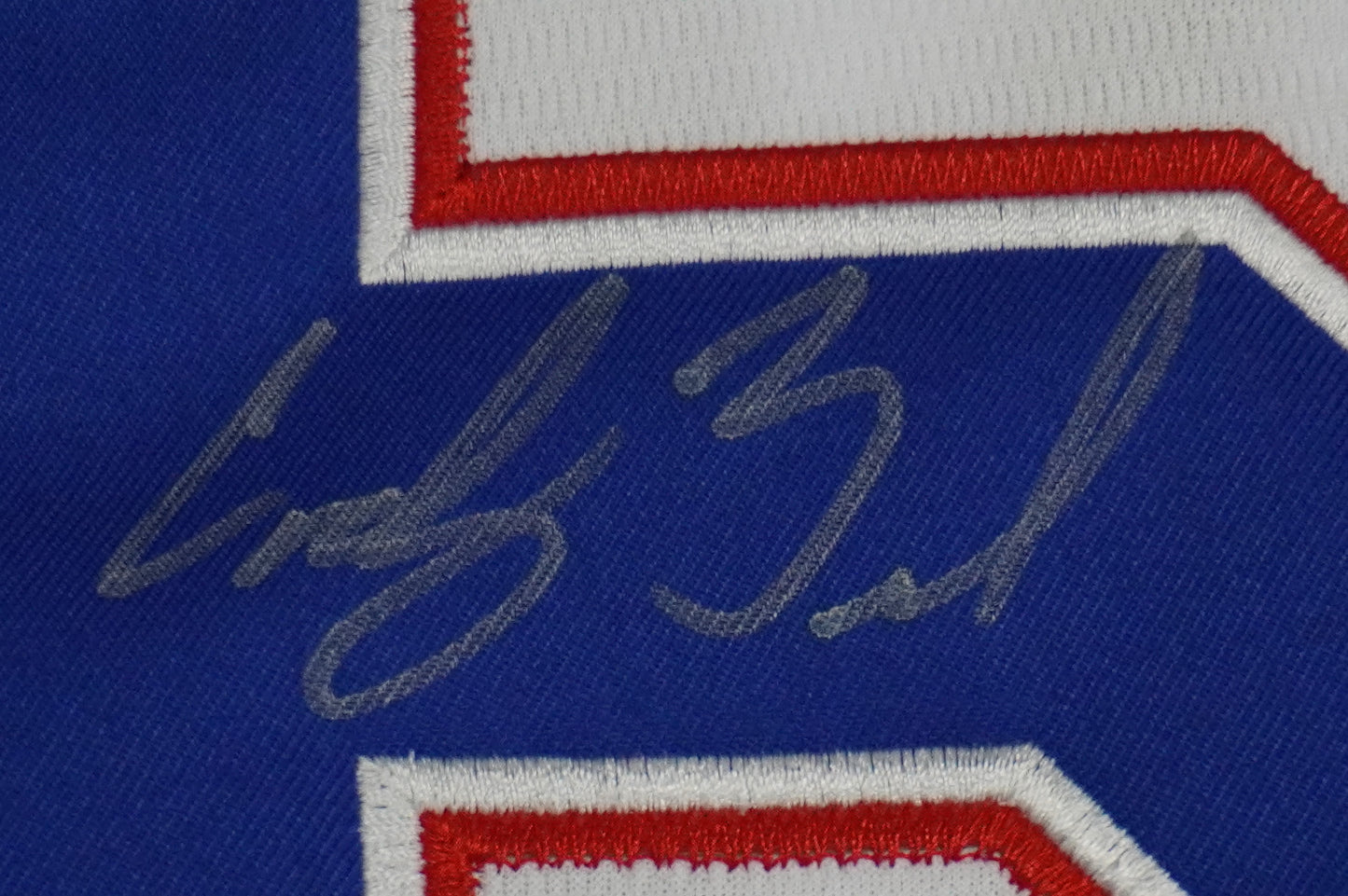 CODY BRADFORD TEXAS RANGERS SIGNED Sewn Jersey W/Multi Stats INSC JSA COA