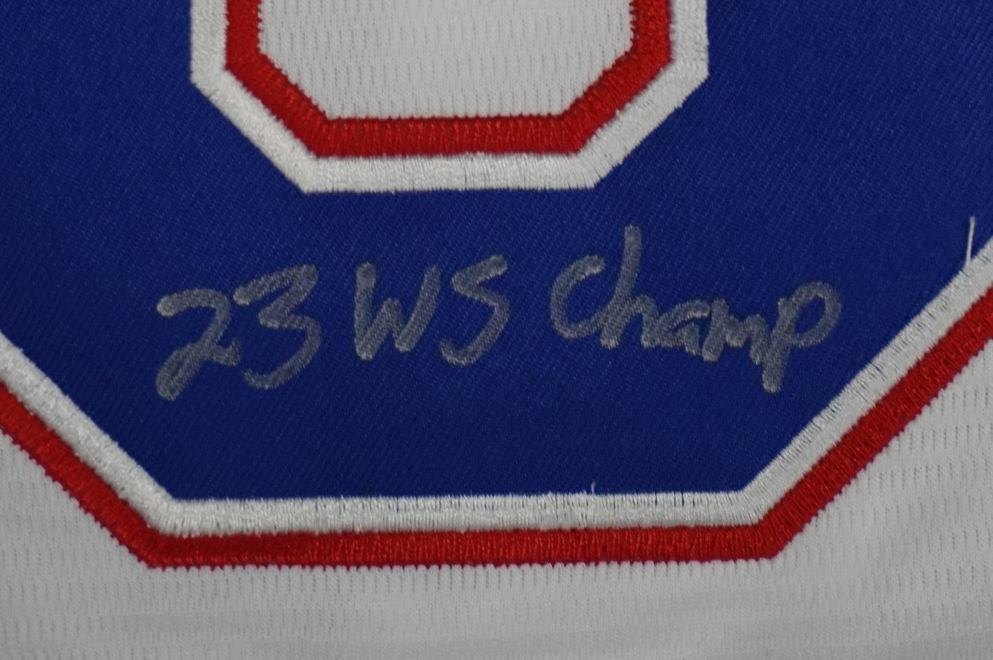 CODY BRADFORD TEXAS RANGERS SIGNED Sewn Jersey W/Multi Stats INSC JSA COA