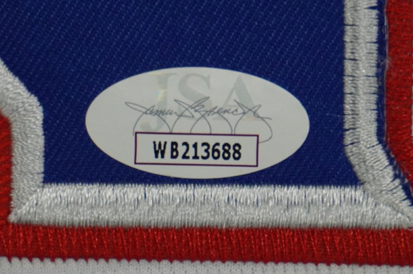 CODY BRADFORD TEXAS RANGERS SIGNED Sewn Jersey W/Multi Stats INSC JSA COA