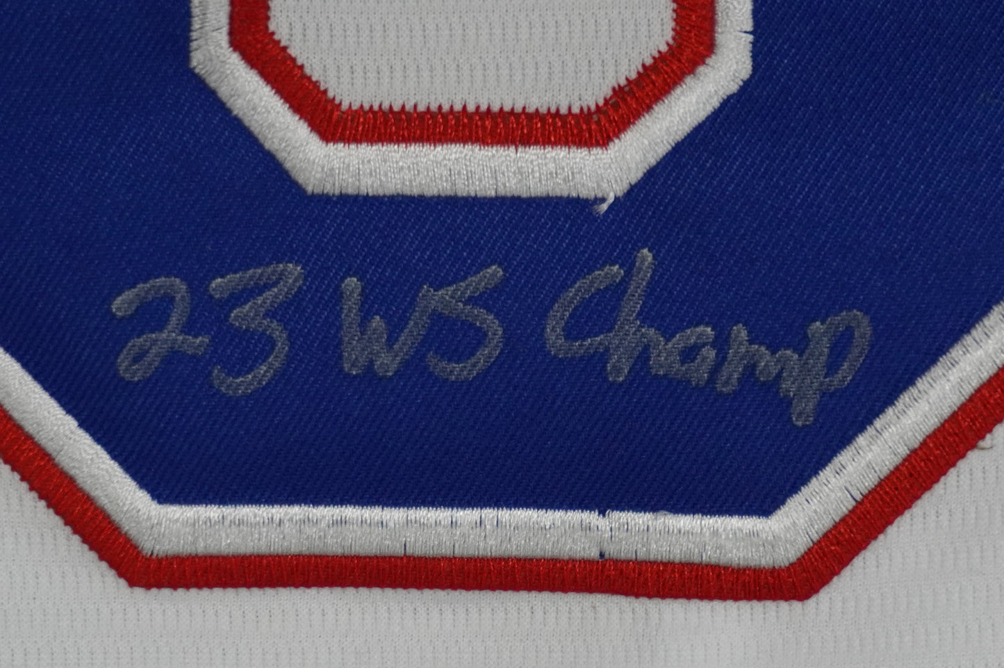 CODY BRADFORD TEXAS RANGERS SIGNED Sewn Jersey W/Multi Stats INSC JSA COA