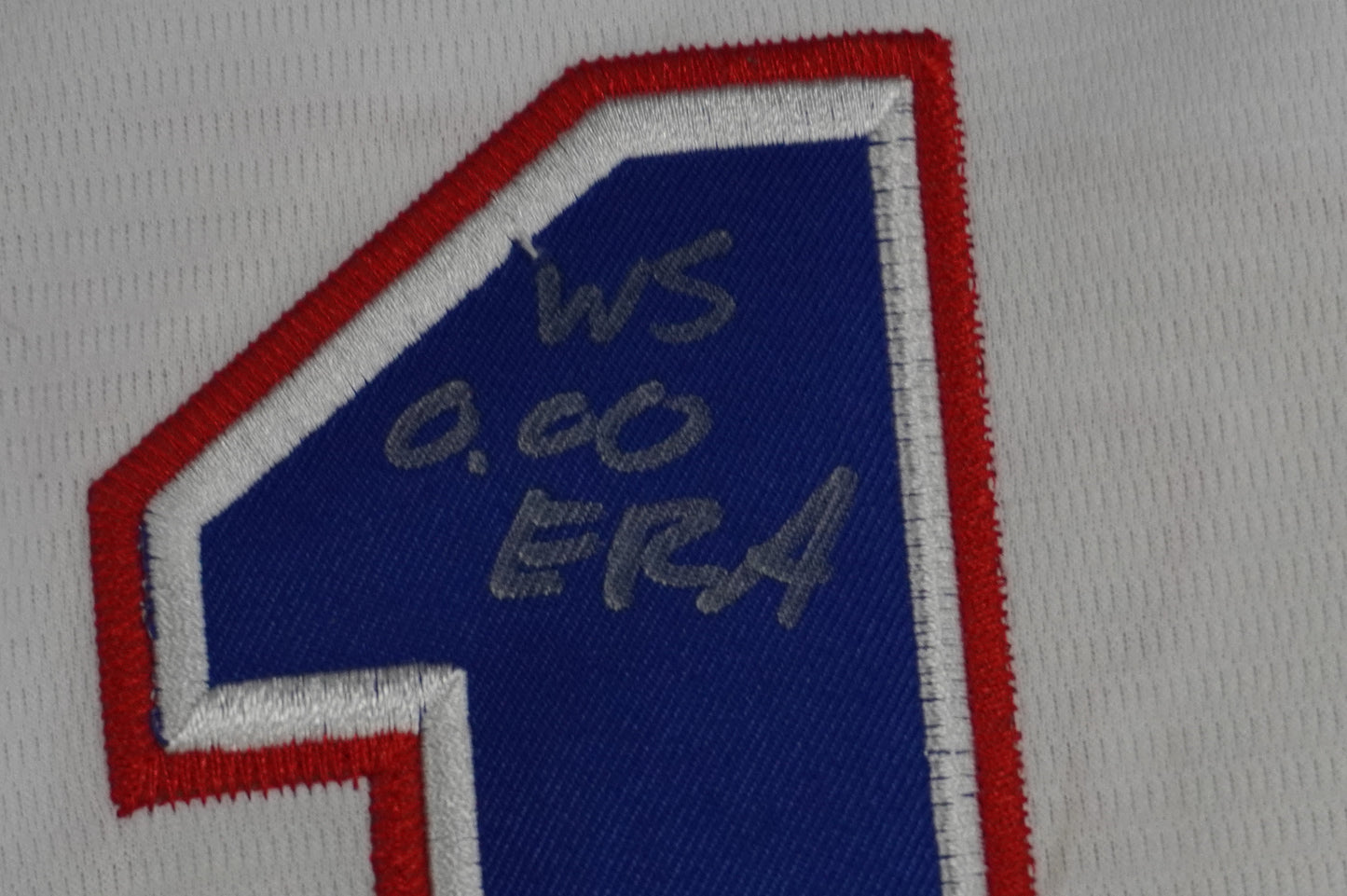CODY BRADFORD TEXAS RANGERS SIGNED Sewn Jersey W/Multi Stats INSC JSA COA