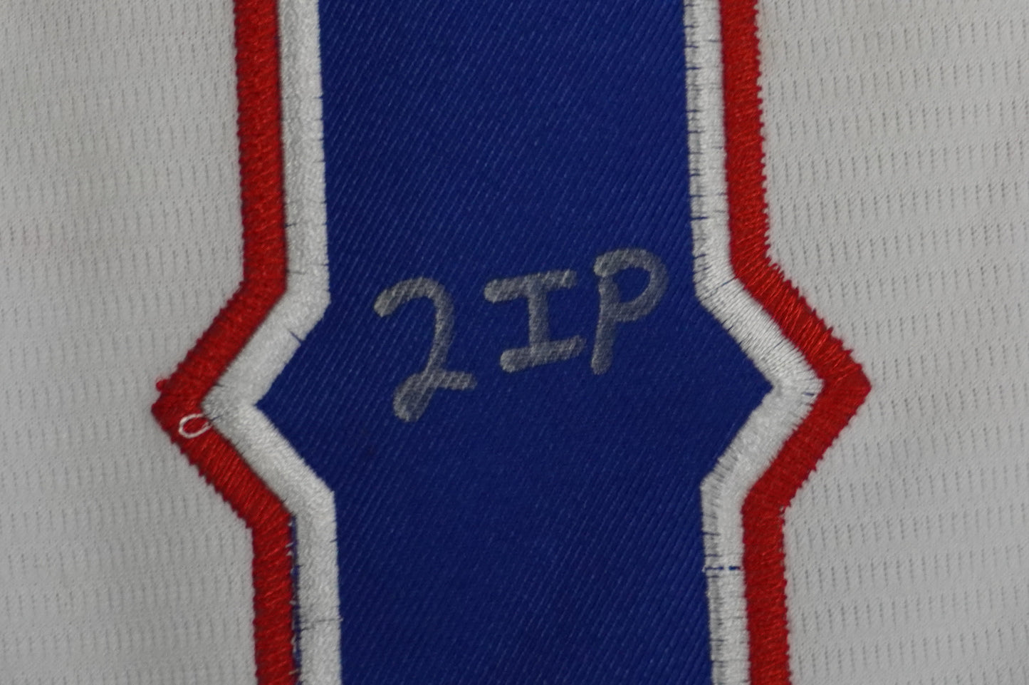 CODY BRADFORD TEXAS RANGERS SIGNED Sewn Jersey W/Multi Stats INSC JSA COA