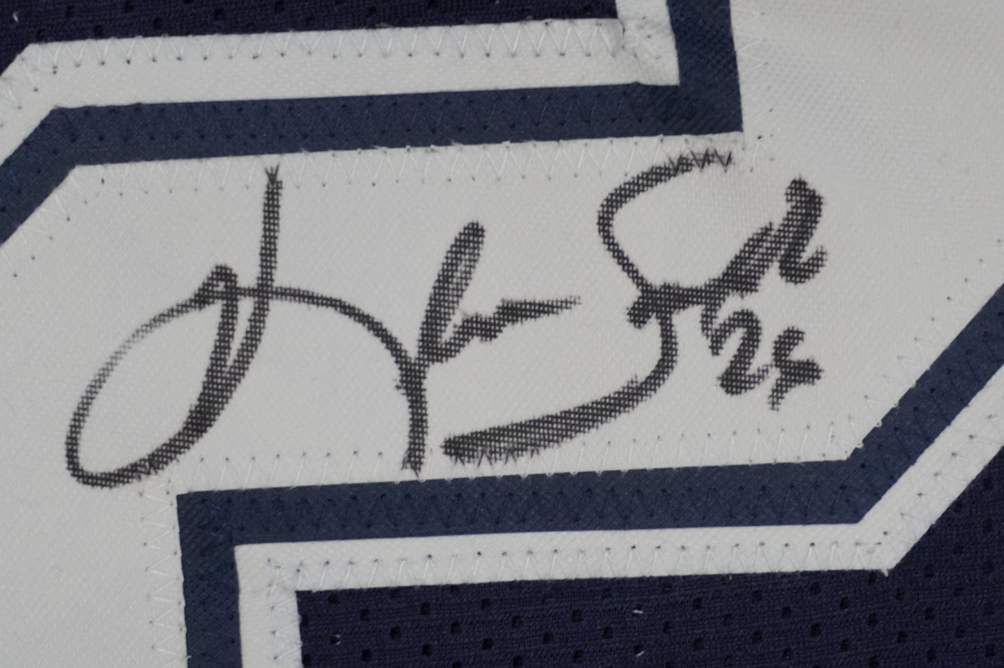 KEVIN SMITH DALLAS COWBOYS SIGNED Blue JERSEY Texas A&M Aggies w/INSCs XL JSA