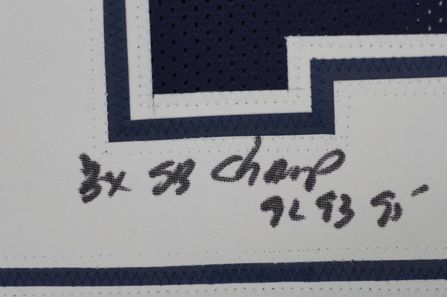 KEVIN SMITH DALLAS COWBOYS SIGNED Blue JERSEY Texas A&M Aggies w/INSCs XL JSA