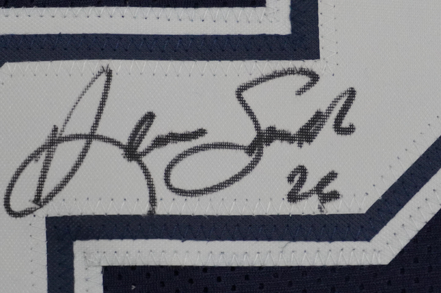 KEVIN SMITH DALLAS COWBOYS SIGNED Blue JERSEY Texas A&M Aggies w/INSCs XL JSA