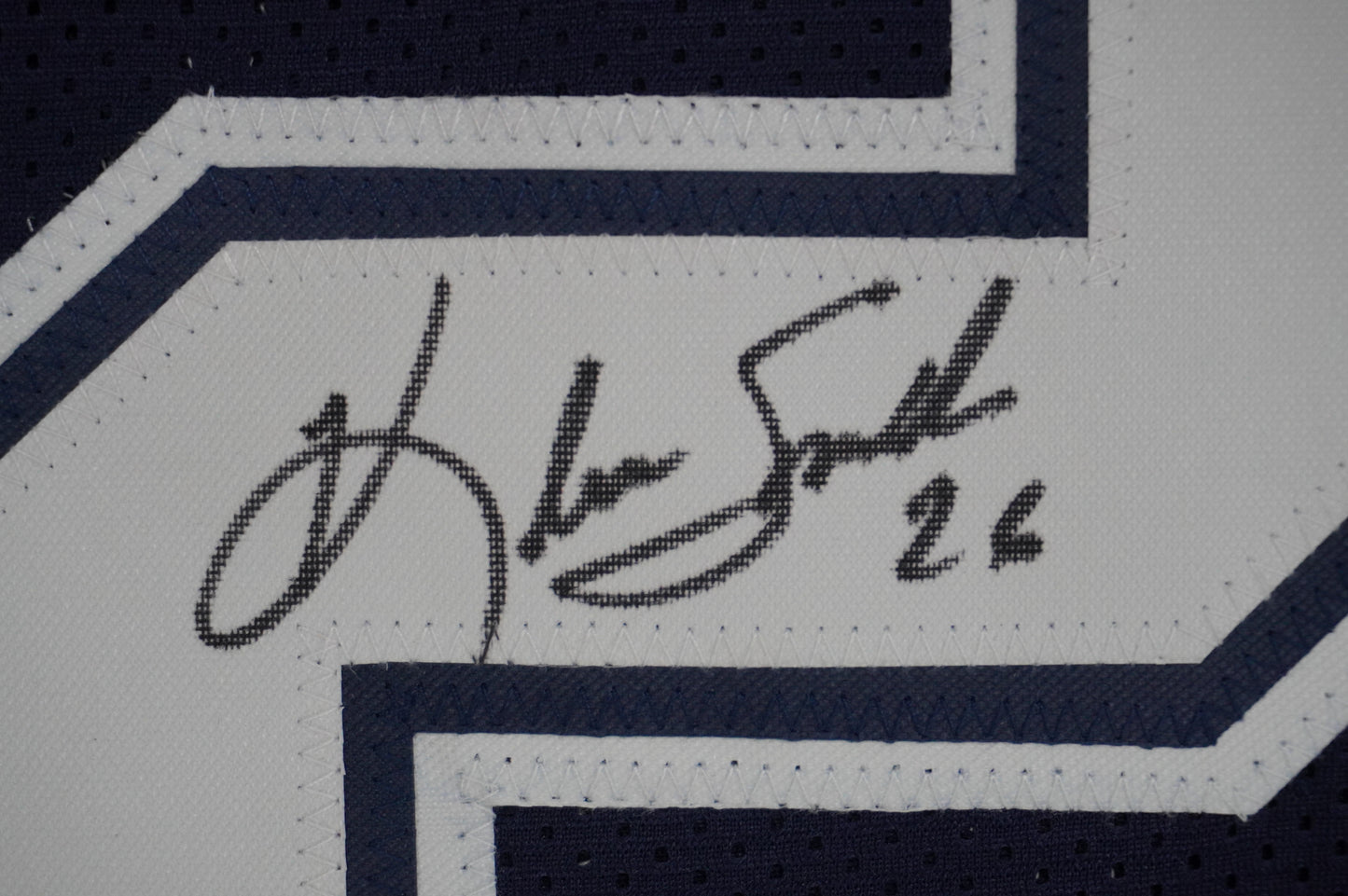 KEVIN SMITH DALLAS COWBOYS SIGNED Blue JERSEY Texas A&M Aggies w/INSCs XL JSA