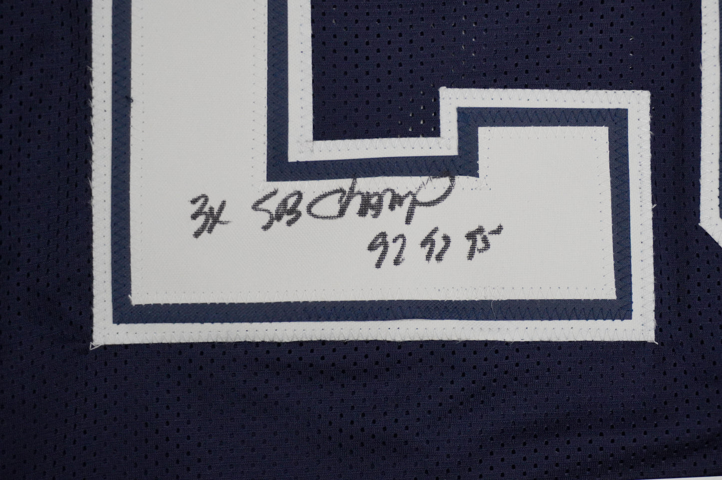 KEVIN SMITH DALLAS COWBOYS SIGNED Blue JERSEY Texas A&M Aggies w/INSCs XL JSA