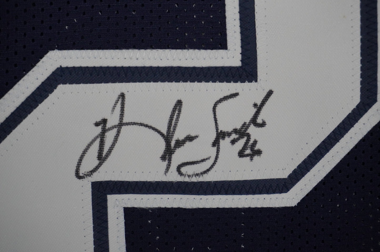 KEVIN SMITH DALLAS COWBOYS SIGNED Blue JERSEY Texas A&M Aggies w/INSCs 3XL JSA