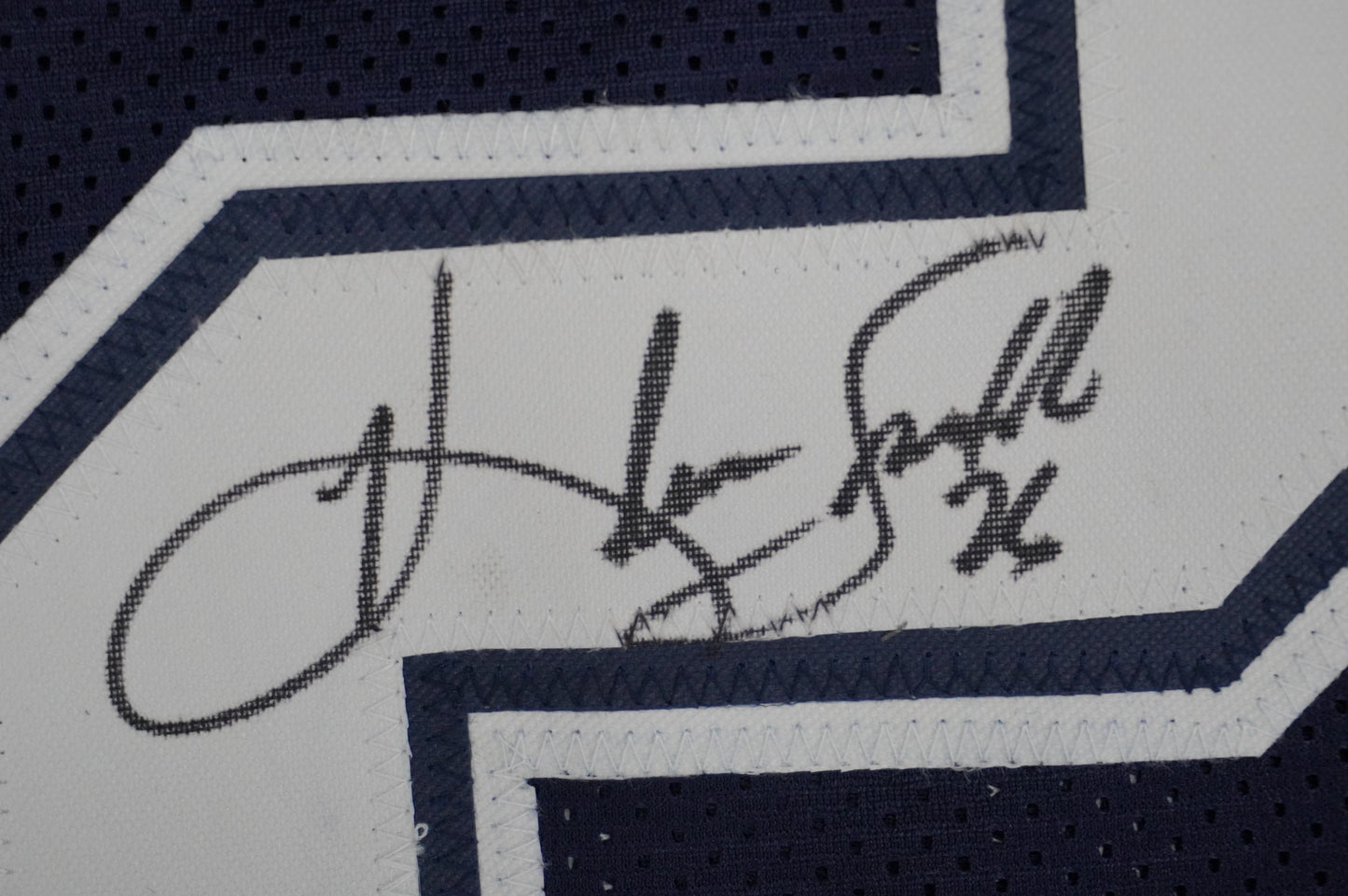 KEVIN SMITH DALLAS COWBOYS SIGNED Blue JERSEY Texas A&M Aggies w/INSCs 3XL JSA