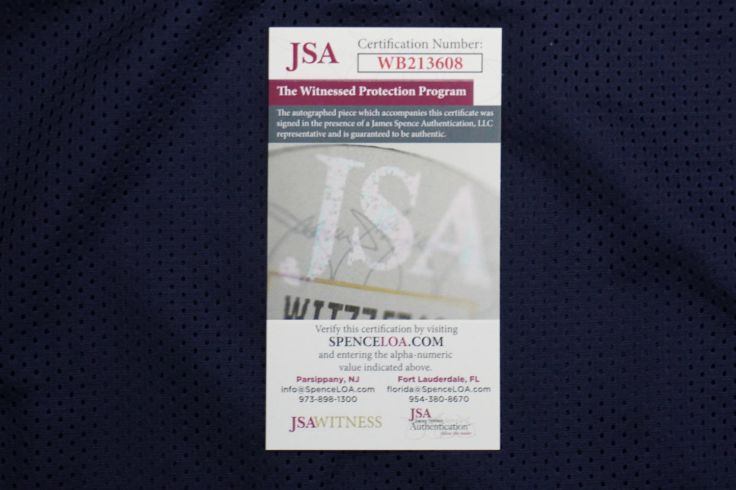 KEVIN SMITH DALLAS COWBOYS SIGNED Blue JERSEY Texas A&M Aggies w/INSCs 3XL JSA