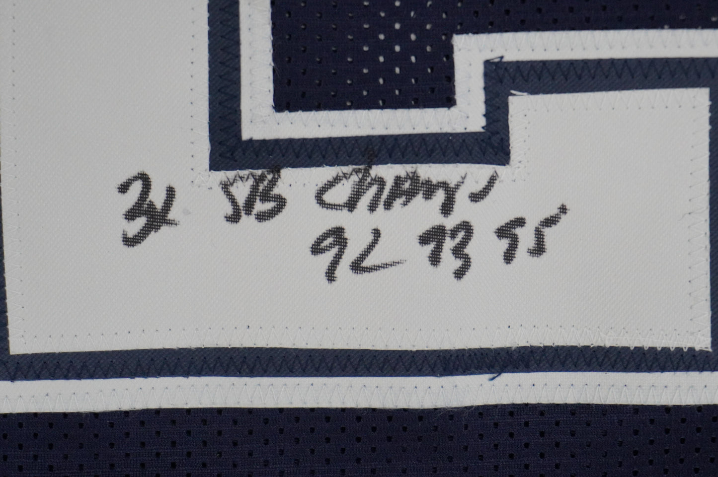 KEVIN SMITH DALLAS COWBOYS SIGNED Blue JERSEY Texas A&M Aggies w/INSCs 3XL JSA