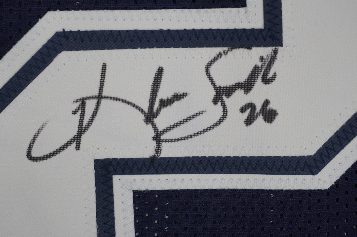 KEVIN SMITH DALLAS COWBOYS SIGNED Blue JERSEY Texas A&M Aggies w/INSCs 3XL JSA