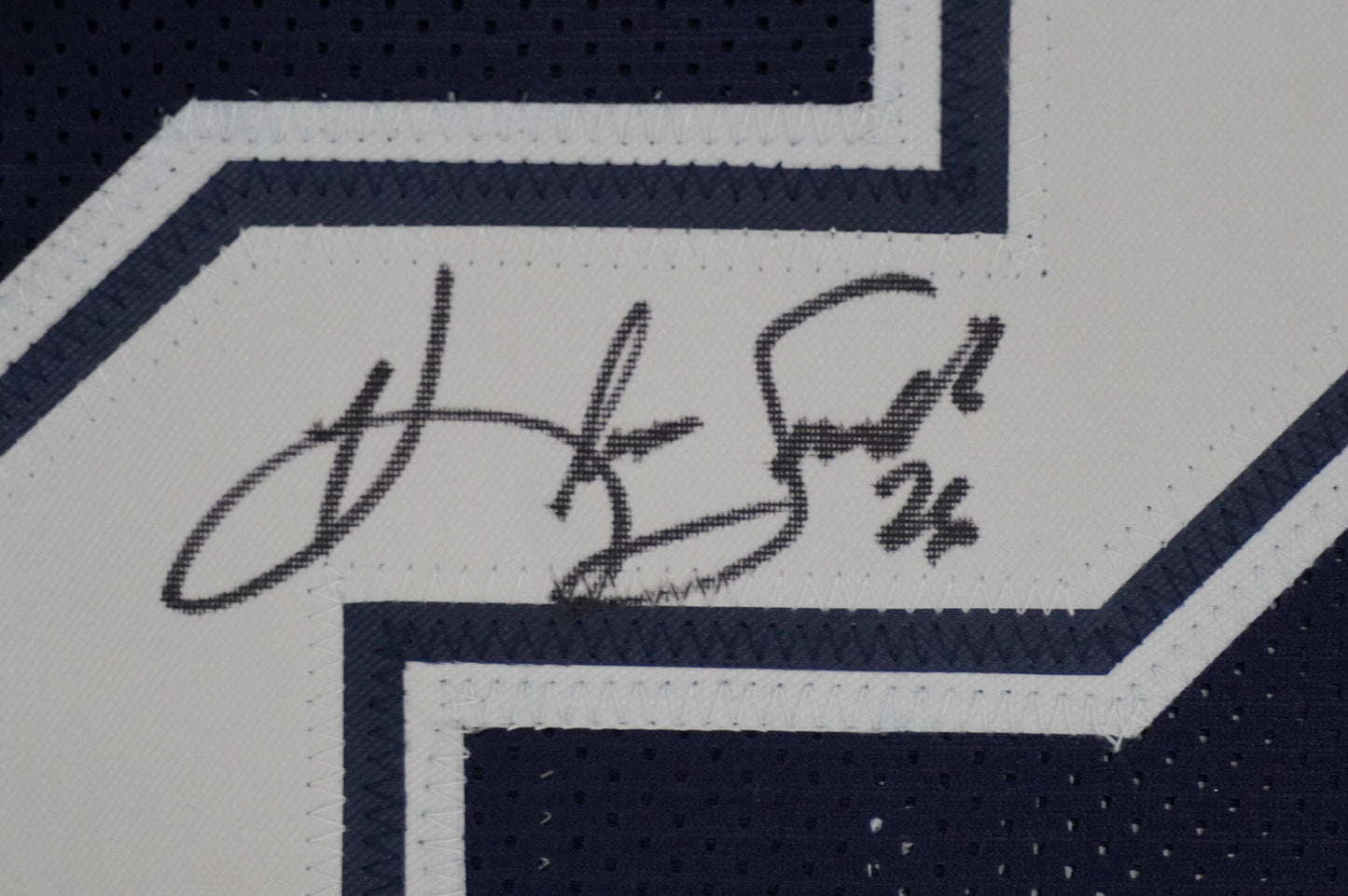 KEVIN SMITH DALLAS COWBOYS SIGNED Blue JERSEY Texas A&M Aggies w/INSCs 3XL JSA