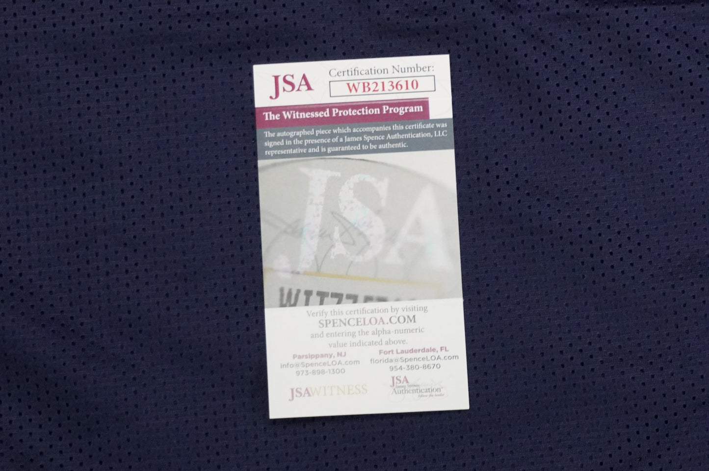 KEVIN SMITH DALLAS COWBOYS SIGNED Blue JERSEY Texas A&M Aggies w/INSCs 3XL JSA