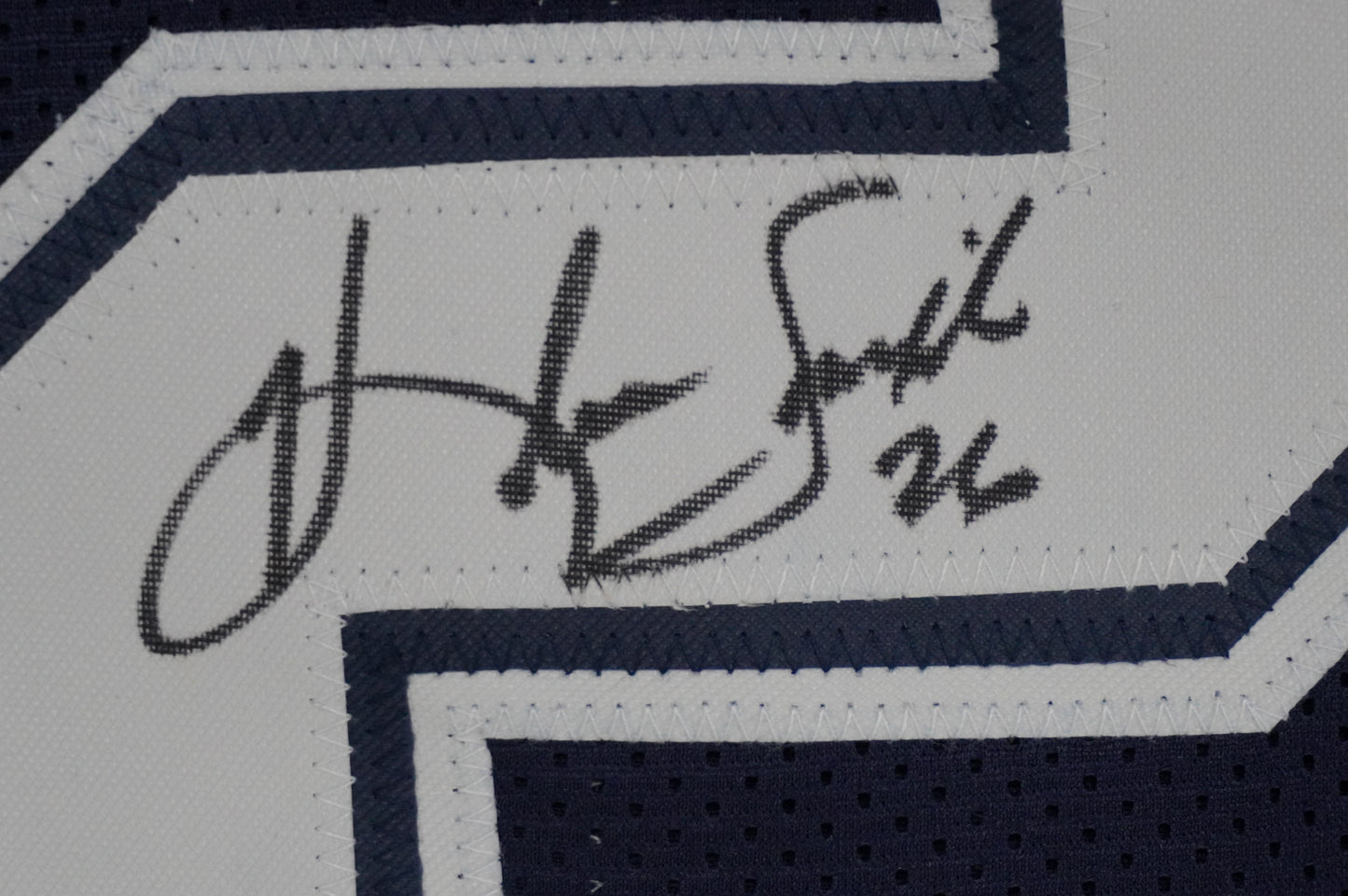 KEVIN SMITH DALLAS COWBOYS SIGNED Blue JERSEY Texas A&M Aggies w/INSCs 3XL JSA