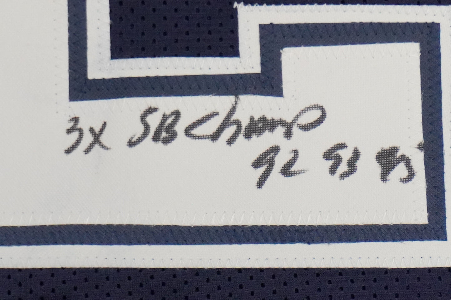 KEVIN SMITH DALLAS COWBOYS SIGNED Blue JERSEY Texas A&M Aggies w/INSCs 2XL JSA