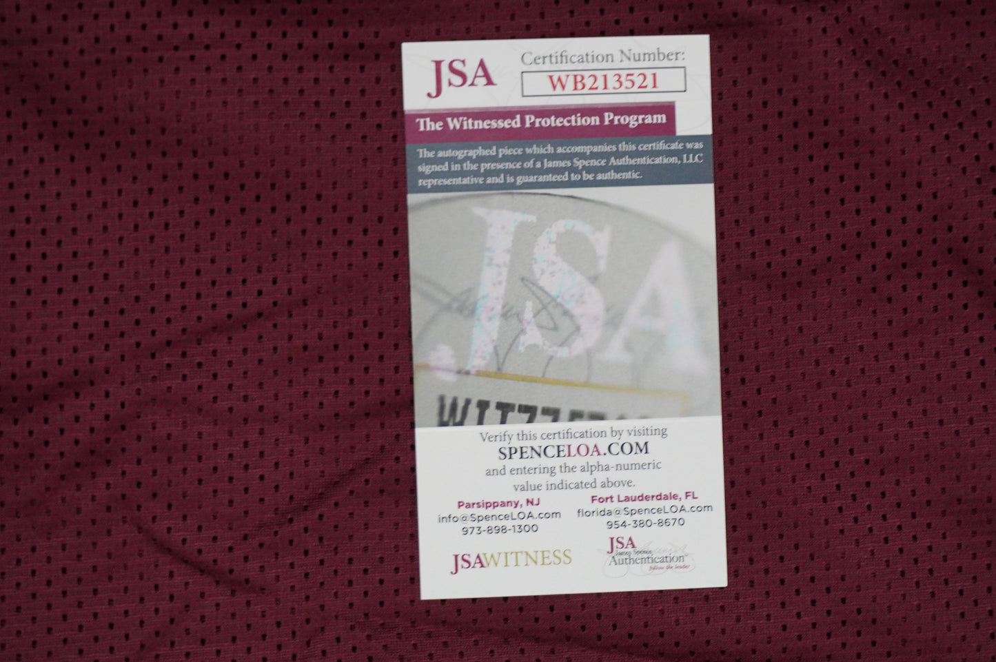 KEVIN SMITH TEXAS A&M  SIGNED JERSEY Dallas Cowboys w/INSCs L JSA