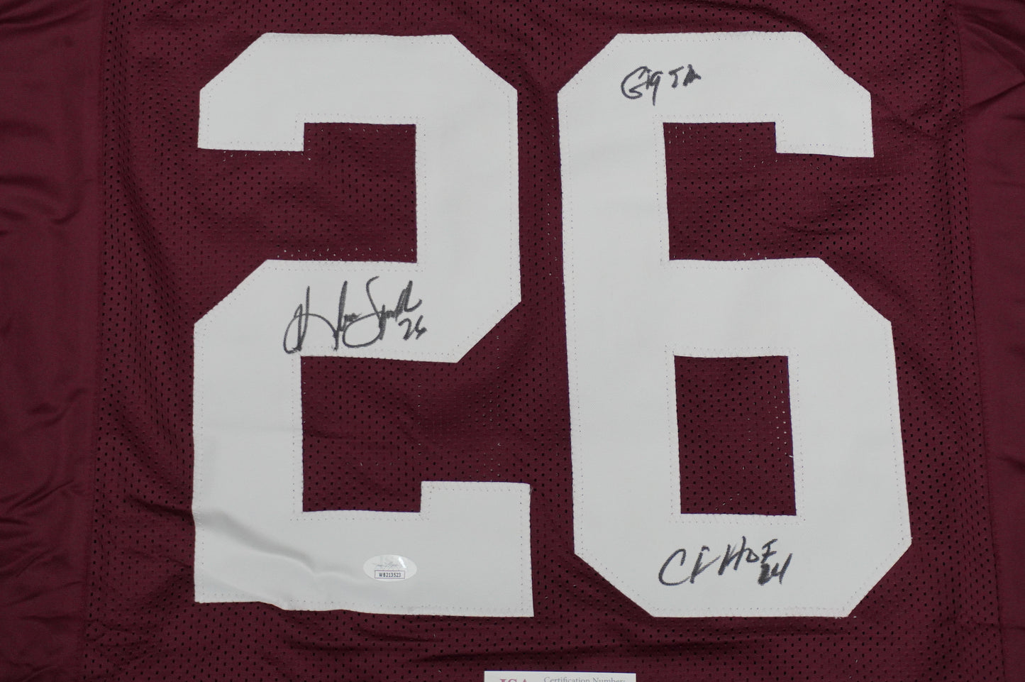 KEVIN SMITH TEXAS A&M  SIGNED JERSEY Dallas Cowboys w/INSCs L JSA