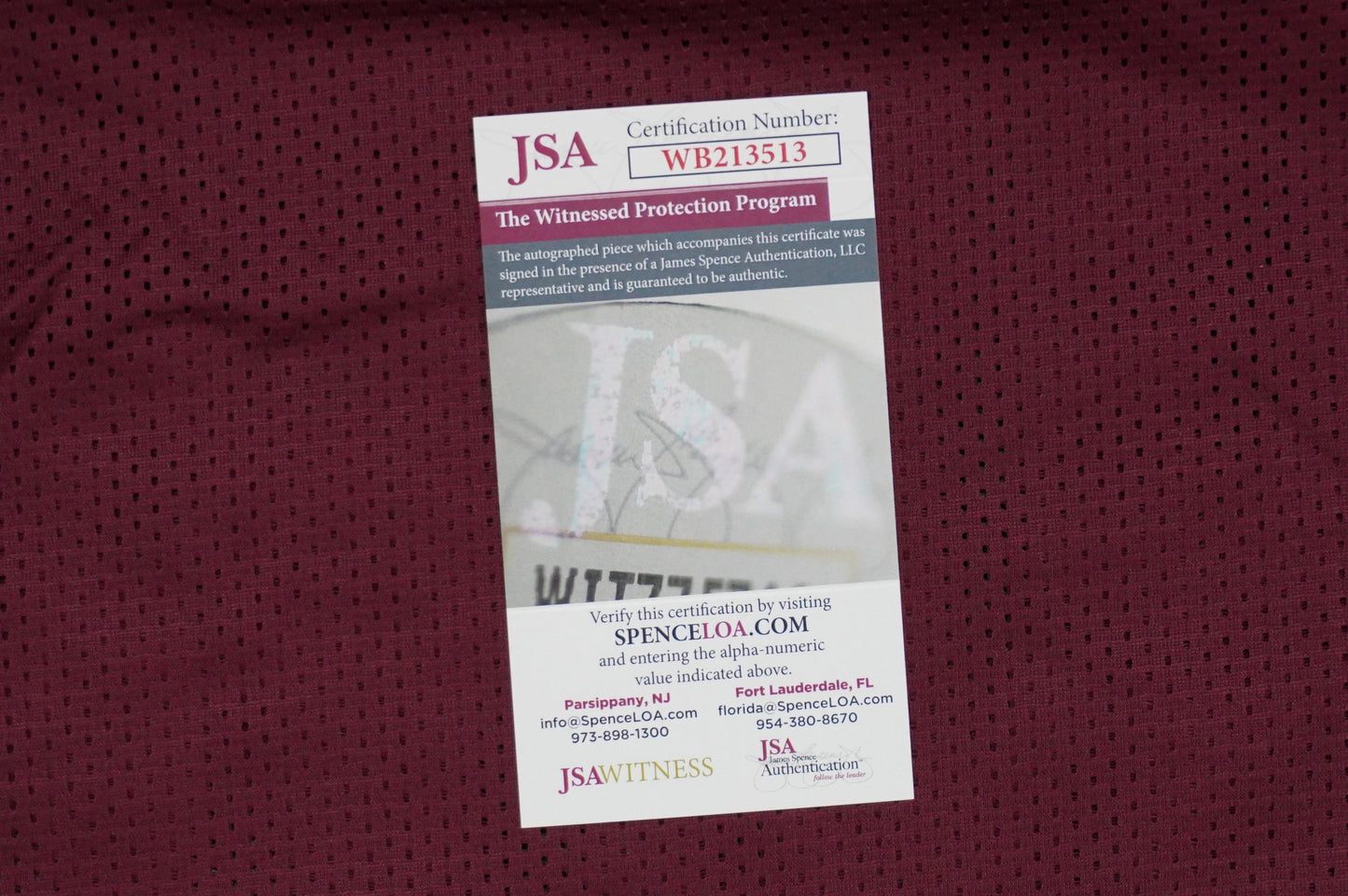 KEVIN SMITH TEXAS A&M  SIGNED JERSEY Dallas Cowboys w/INSCs L JSA