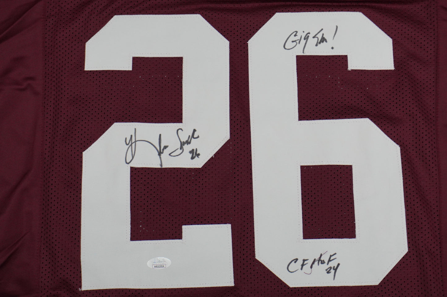 KEVIN SMITH TEXAS A&M SIGNED JERSEY Dallas Cowboys w/INSCs L JSA