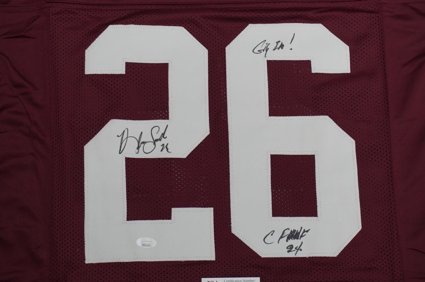 KEVIN SMITH TEXAS A&M SIGNED JERSEY Dallas Cowboys w/INSCs L JSA