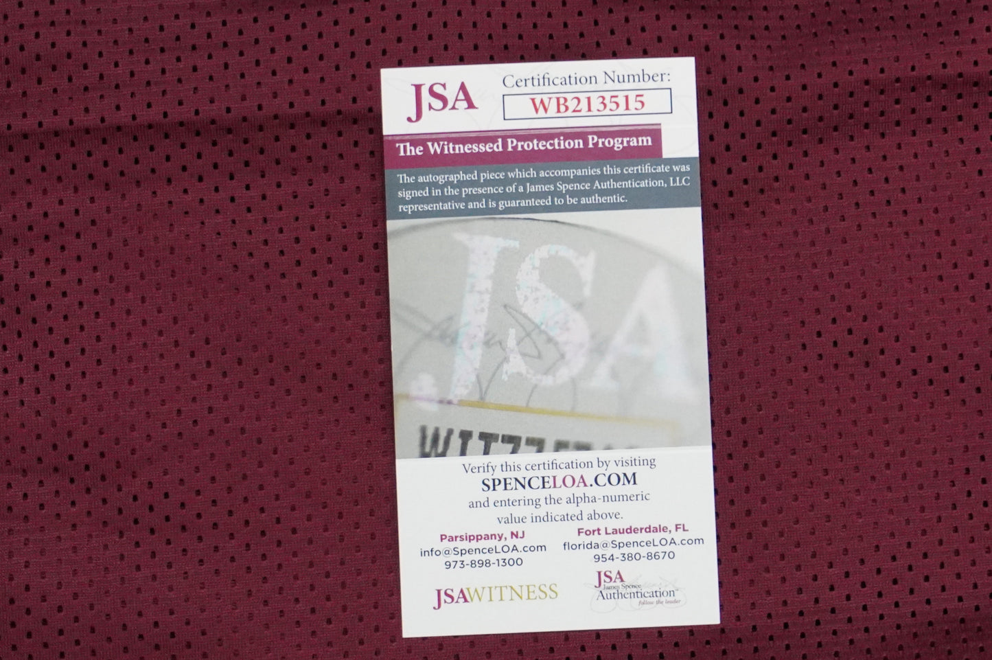 KEVIN SMITH TEXAS A&M SIGNED JERSEY Dallas Cowboys w/INSCs L JSA