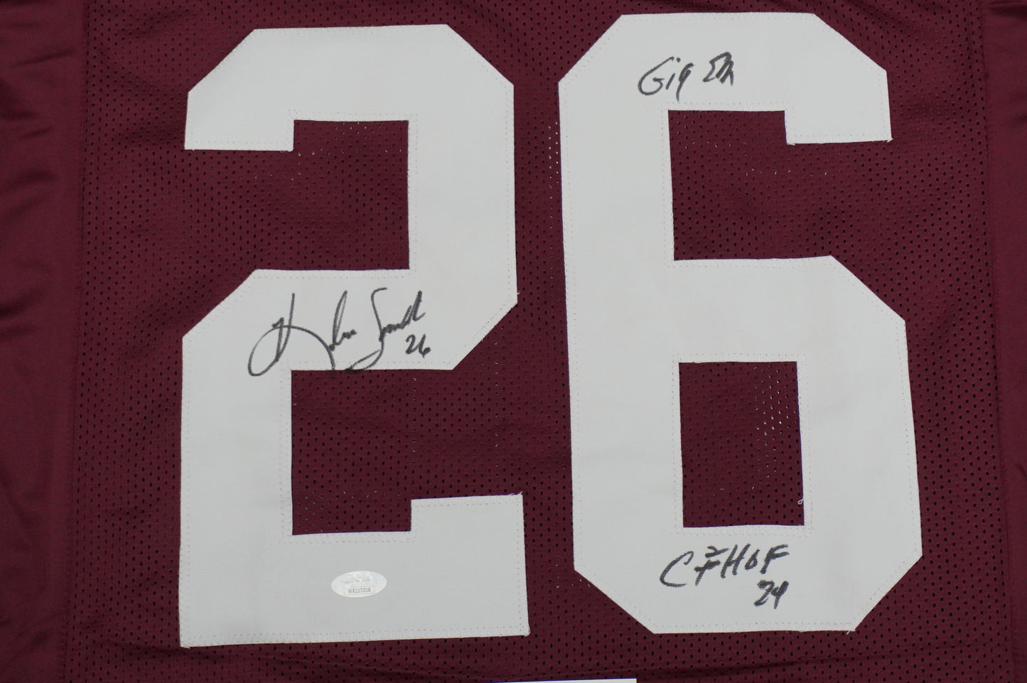 KEVIN SMITH TEXAS A&M SIGNED  JERSEY Dallas Cowboys w/INSCs L JSA
