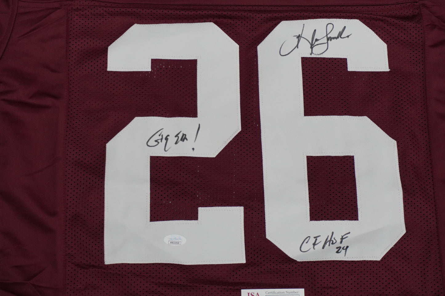 KEVIN SMITH TEXAS A&M SIGNED JERSEY Dallas Cowboys w/INSCs L JSA