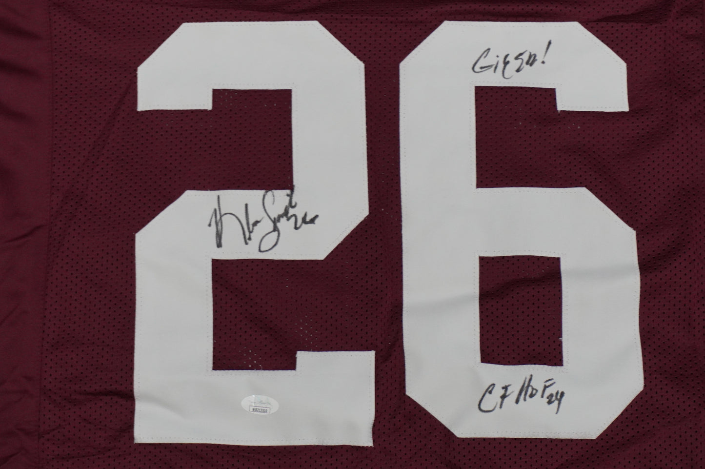KEVIN SMITH TEXAS A&M SIGNED JERSEY Dallas Cowboys w/INSCs XL JSA