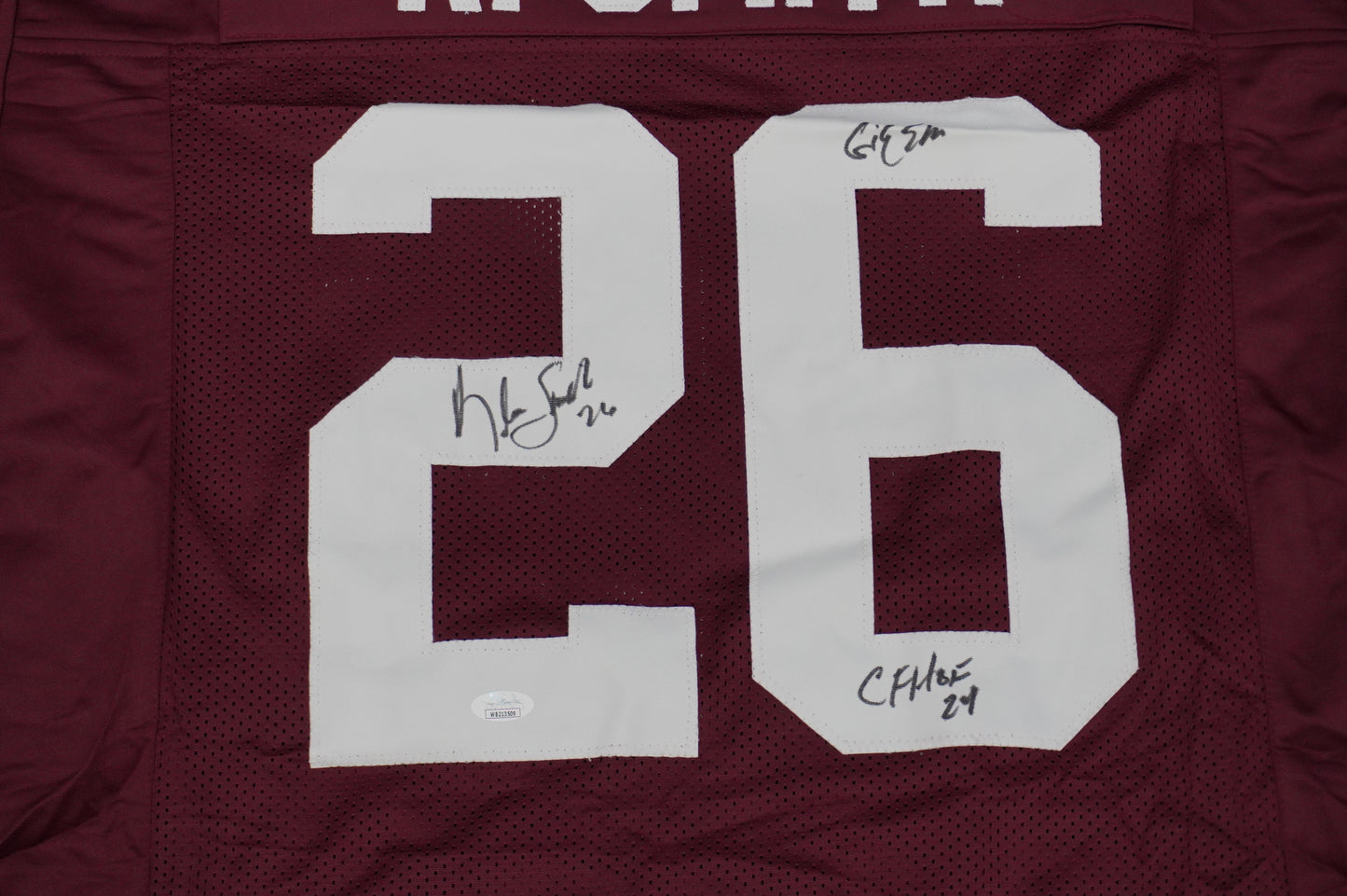 KEVIN SMITH TEXAS A&M SIGNED JERSEY Dallas Cowboys w/INSCs XL JSA
