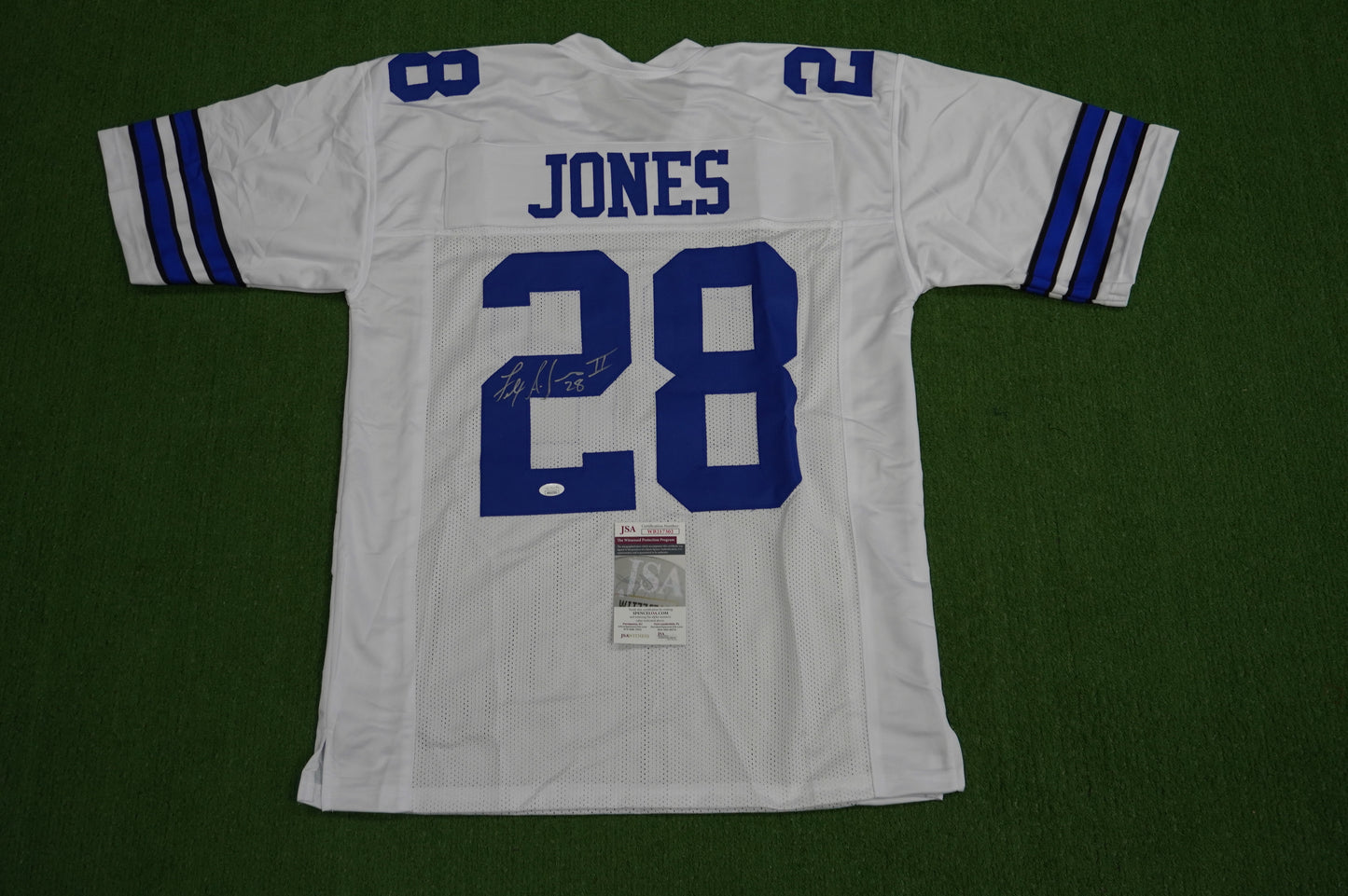 FELIX JONES DALLAS COWBOYS SIGNED JERSEY Razorbacks XL BAS COA