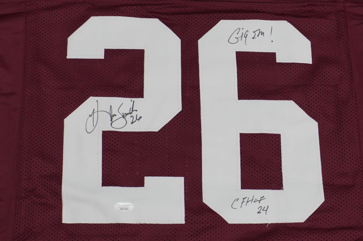 KEVIN SMITH TEXAS A&M SIGNED JERSEY Dallas Cowboys w/INSCs XL JSA
