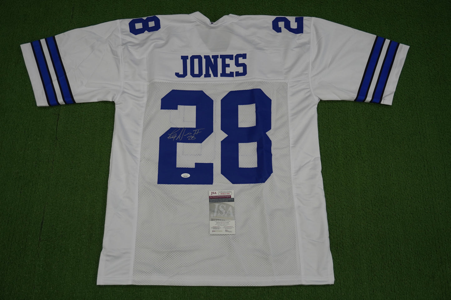 FELIX JONES DALLAS COWBOYS SIGNED JERSEY Razorbacks XL BAS COA