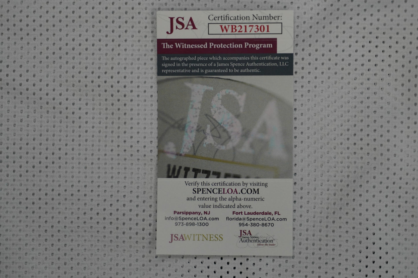 FELIX JONES DALLAS COWBOYS SIGNED JERSEY Razorbacks XL BAS COA