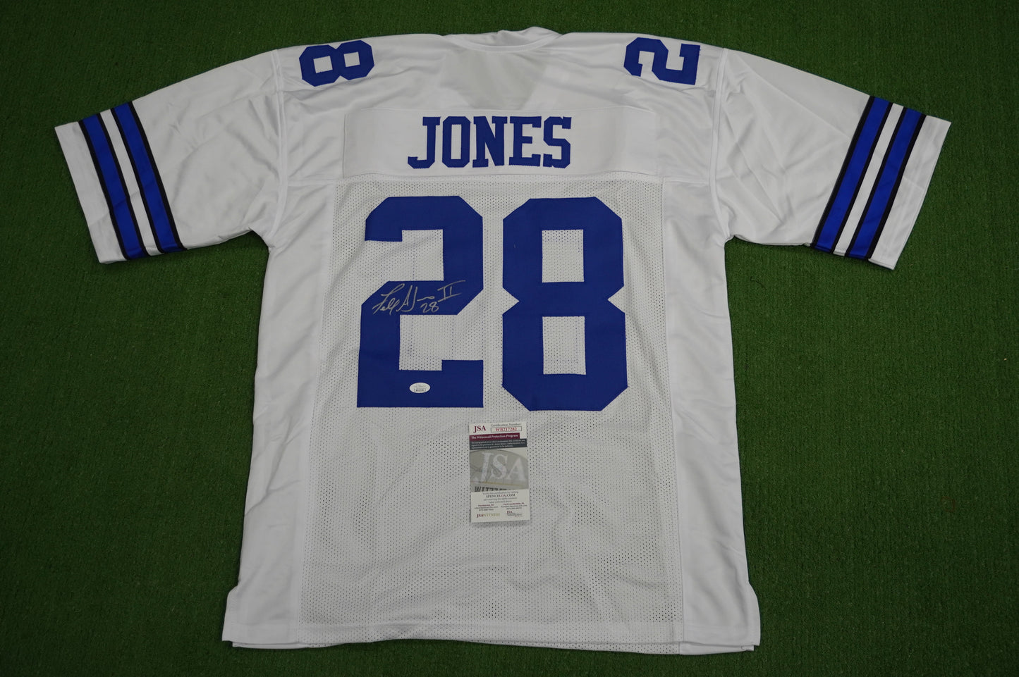 FELIX JONES DALLAS COWBOYS SIGNED JERSEY Razorbacks XL BAS COA