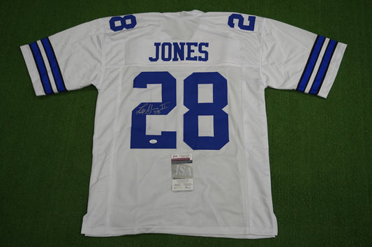 FELIX JONES DALLAS COWBOYS SIGNED JERSEY Razorbacks XL BAS COA