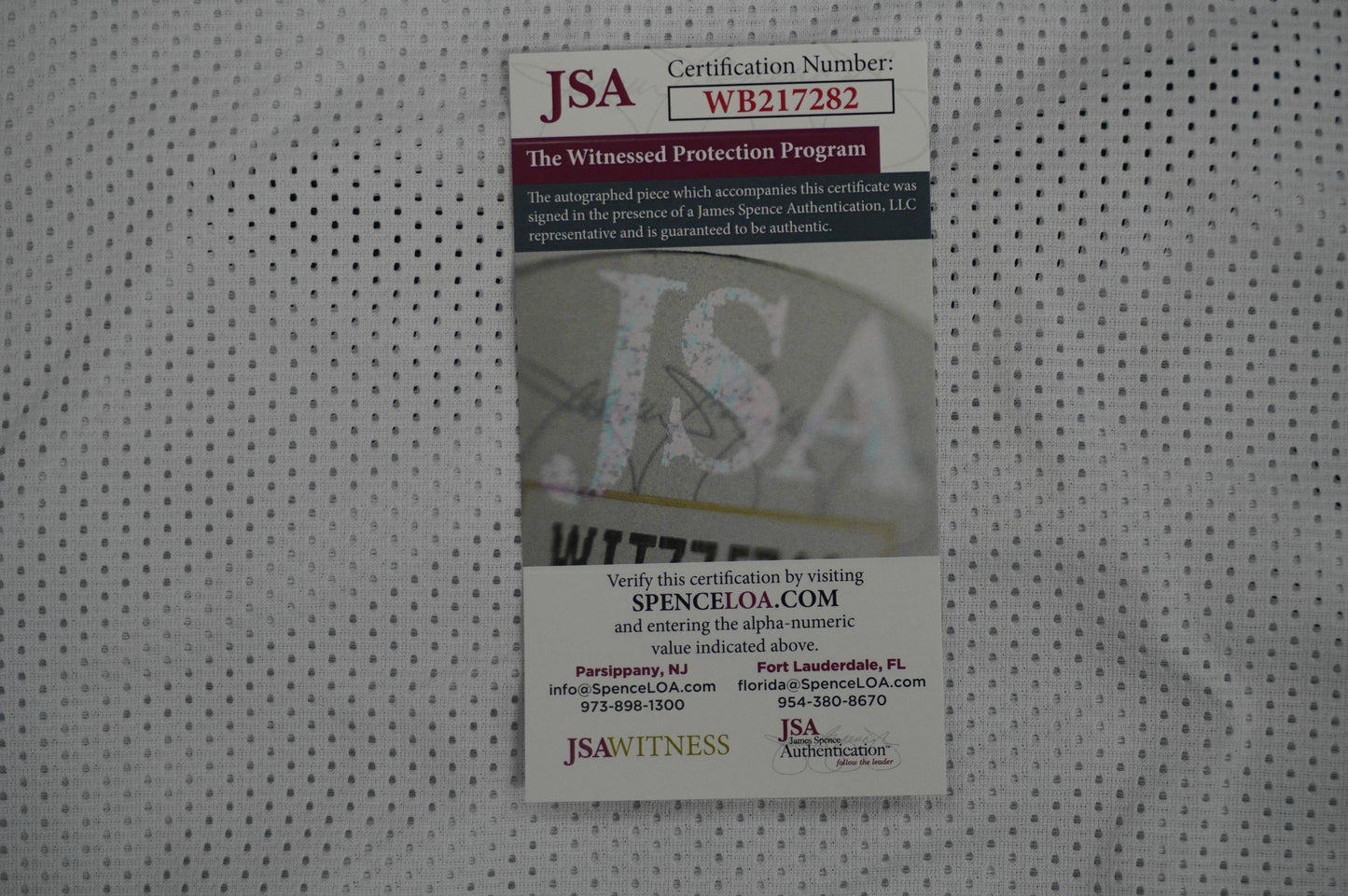 FELIX JONES DALLAS COWBOYS SIGNED JERSEY Razorbacks XL BAS COA