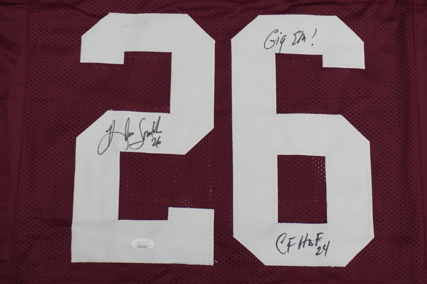 KEVIN SMITH TEXAS A&M SIGNED JERSEY Dallas Cowboys w/INSCs XL JSA