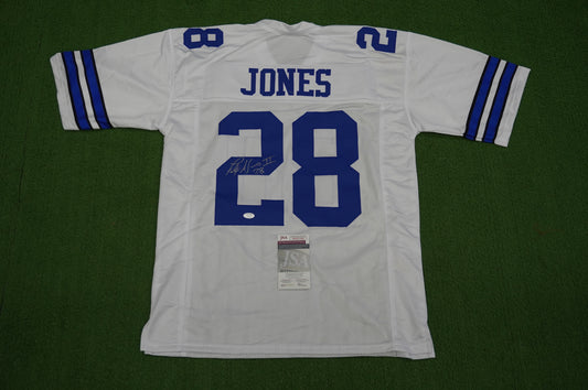 FELIX JONES DALLAS COWBOYS SIGNED JERSEY Razorbacks XL BAS COA