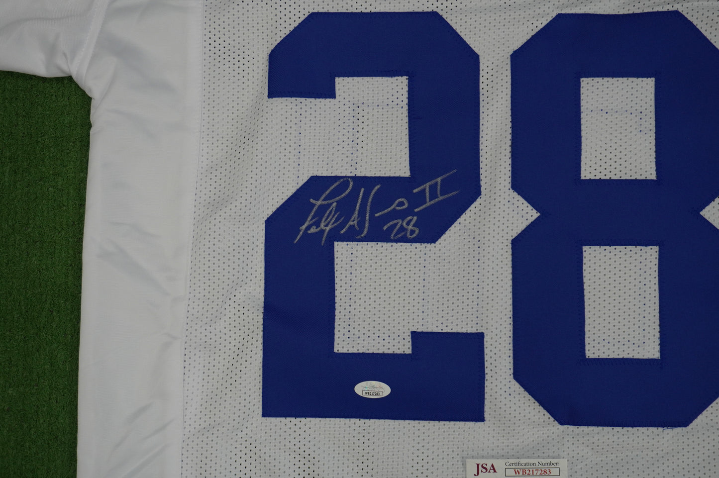 FELIX JONES DALLAS COWBOYS SIGNED JERSEY Razorbacks XL BAS COA