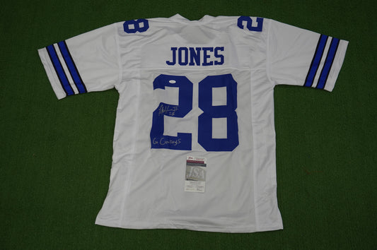 FELIX JONES DALLAS COWBOYS SIGNED JERSEY Razorbacks w/GoCowboys XL JSA