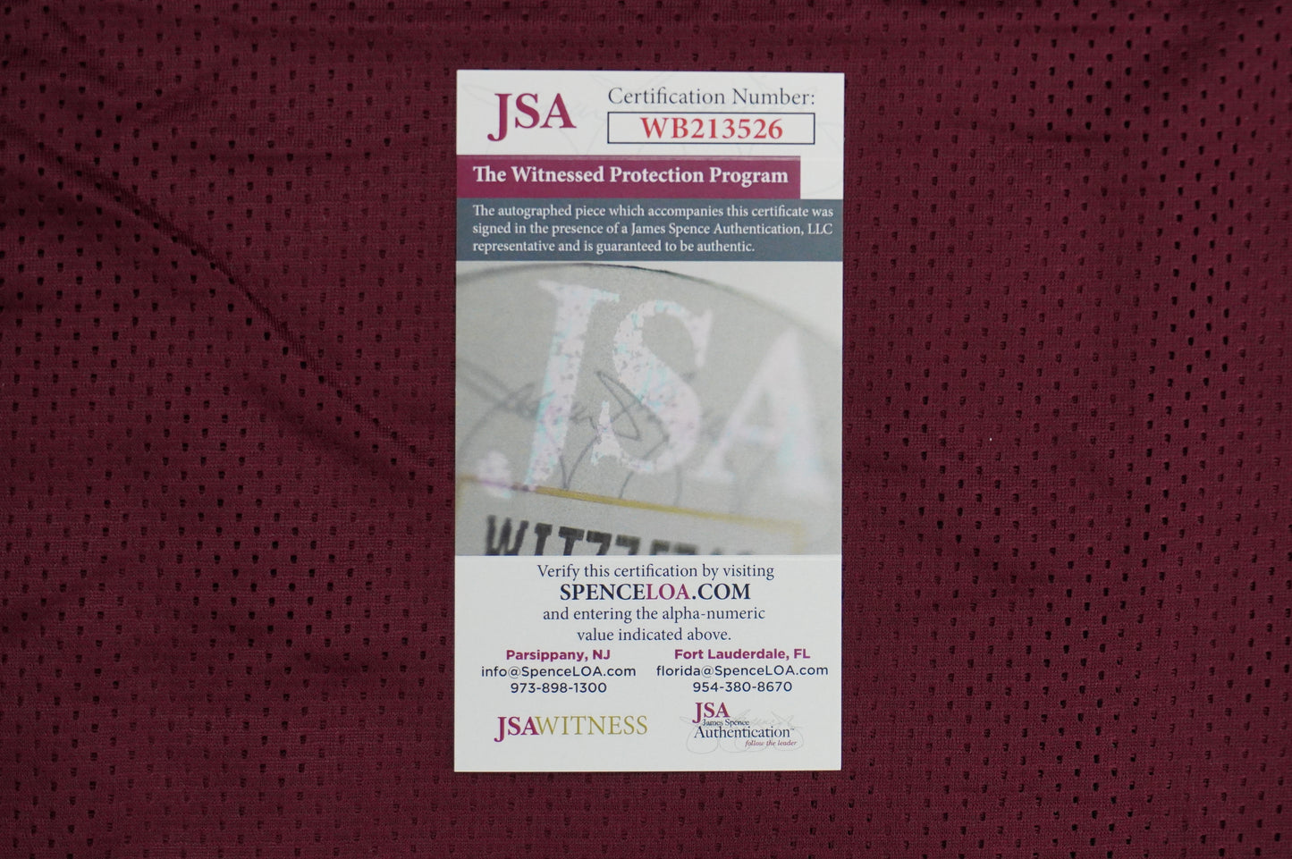 KEVIN SMITH TEXAS A&M SIGNED JERSEY Dallas Cowboys w/INSCs XL JSA